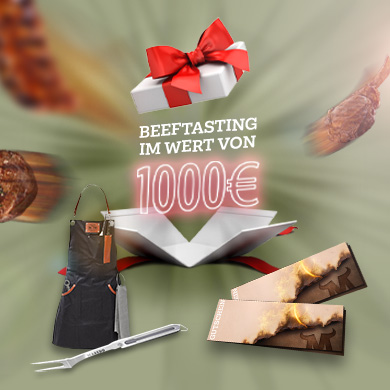 Beeftasting Gewinnspiel